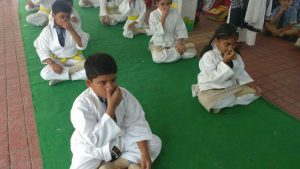 Bachpan school kids take part in International Yoga Day